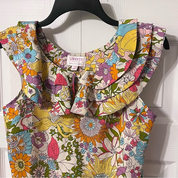 Liberty of London for Target ruffled top size S in Spring Floral - Picture 4 of 9